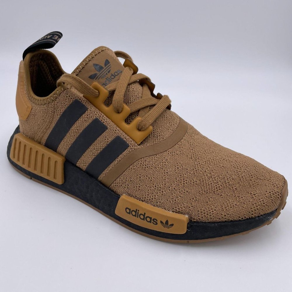 Adidas NMD R1 Raw Desert / Black Mens Shoes - Picture 7 of 8